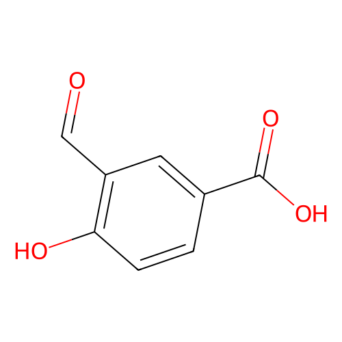 3-甲酰基-<em>4</em>-羟基苯甲酸，584-87-2，97%