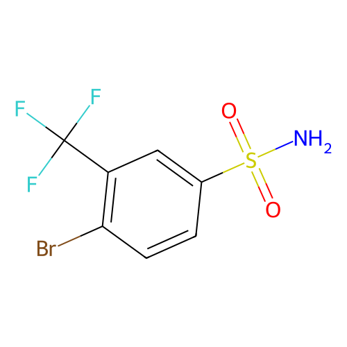 4-溴-3-(三<em>氟</em>甲基)苯磺酰胺，351003-<em>64</em>-0，97%