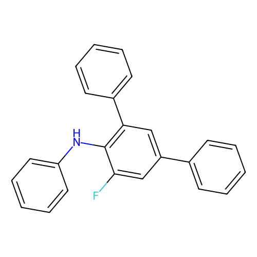 5'-氟-N-<em>苯基</em>-[1,1':3',1''-<em>三联苯基</em>]-<em>4</em>'-<em>胺</em>，1228153-91-0，98%