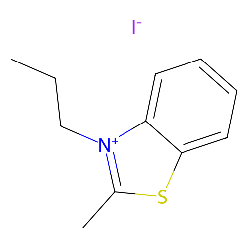 2-甲基-3-丙基苯并噻唑<em>碘化物</em>，60126-29-6，98%