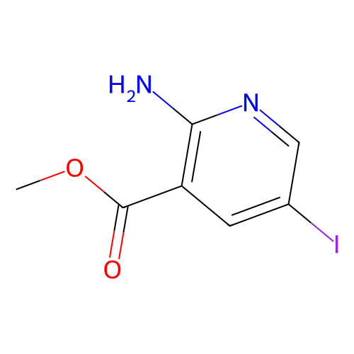 <em>2</em>-氨基-<em>5</em>-碘烟酸甲酯，1227048-78-3，97%