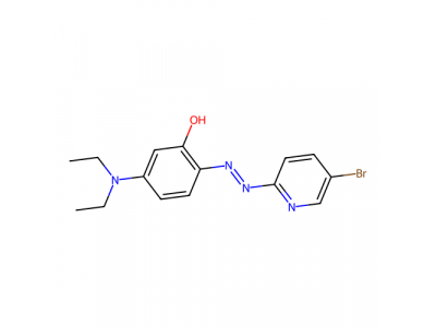 2-（5-溴-2-吡啶偶氮）-5-（二乙氨基）苯酚，14337-53-2，98%