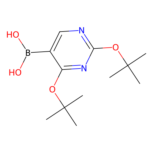 2,4-二(叔<em>丁</em>氧基)嘧啶-5-硼酸 (含不等量<em>酸酐</em>)，109299-79-8，95%