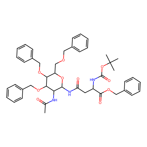 Nω-(<em>2</em>-乙酰氨基-<em>3</em>,4,6-三-<em>O</em>-苄基-<em>2</em>-脱氧-β-<em>D</em>-吡喃葡萄糖酰基)-Nα-(叔丁氧羰基)-L-天冬酰胺苄酯，219968-28-<em>2</em>，>97.0%(HPLC)