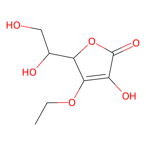 3-O-乙基-L-抗坏血酸，86404-<em>04-8</em>，>98.0%(HPLC)(T)