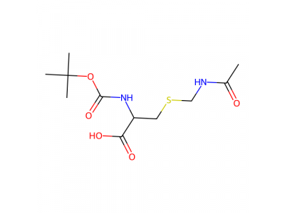 S-乙酰胺基甲基-N-叔丁氧羰基-L-半胱氨酸，19746-37-3，98%