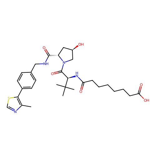 VH <em>032</em> amide-alkylC<em>6-acid</em>，2172819-75-7，≥95%(HPLC)