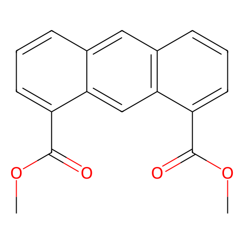 <em>1</em>,8-蒽二羧酸二甲酯，93655-34-6，>95.0%(GC)