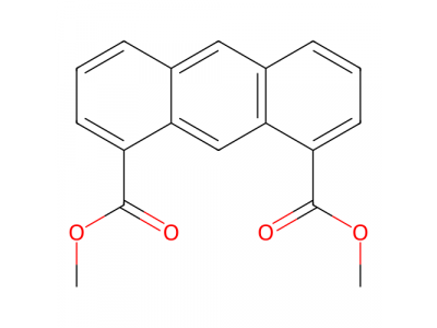 1,8-蒽二羧酸二甲酯，93655-34-6，>95.0%(GC)