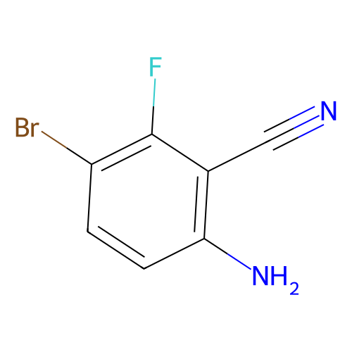 <em>2</em>-氟-3-溴-<em>6</em>-氨基苯腈，845866-92-4，97%