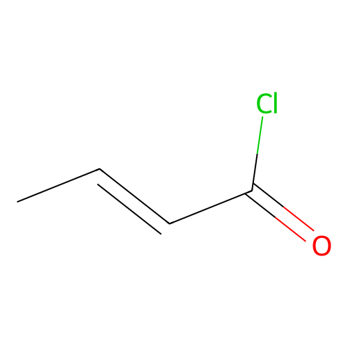 <em>巴豆</em>酰氯 (cis-, trans-混合物)，10487-71-5，>95.0%(GC)