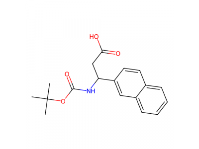 (S)-叔丁氧羰基-3-(2-萘基)-beta-丙氨，500770-69-4，95%