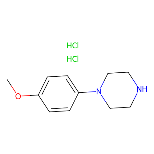 1-(4-甲氧基苯基)哌嗪 <em>二</em>盐酸盐，38869-<em>47-5</em>，≥98.0%