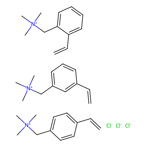 (乙烯基<em>苄基</em>)<em>三甲基</em><em>氯化铵</em>（异构体混合物），26616-35-3，99%