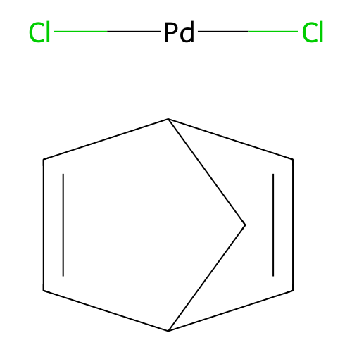 <em>2</em>,5-<em>降</em><em>冰片</em><em>二</em><em>烯</em><em>钯</em>(<em>II</em>)<em>二</em><em>氯化物</em>，12317-46-3，97%