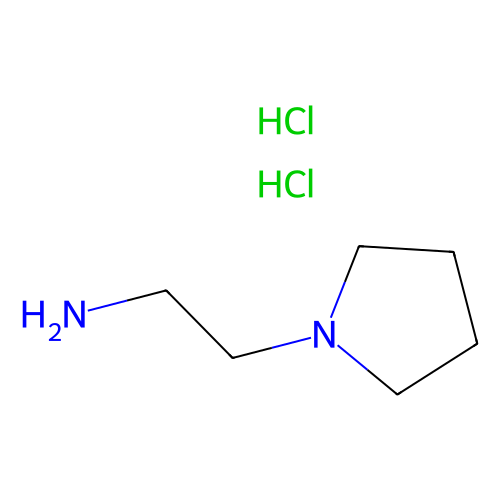 2-(<em>1</em>-<em>吡咯烷基</em>)乙胺二盐酸盐，65592-36-1，97%