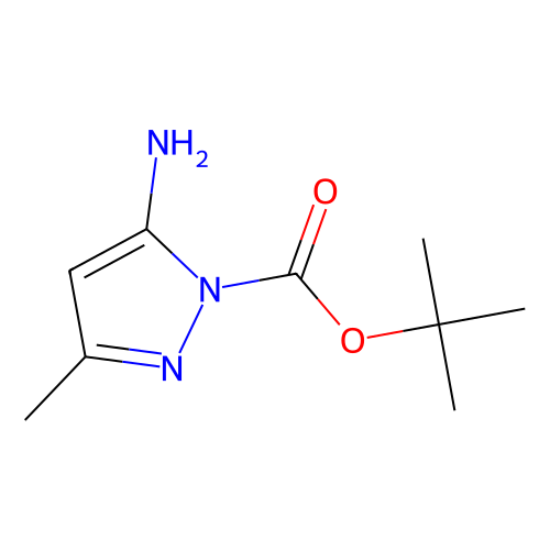 5-氨基-3-甲基-<em>1</em>H-吡唑-<em>1</em>-羧酸叔丁酯，1065204-79-6，98%