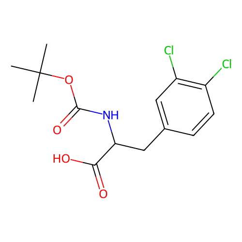 <em>BOC-D</em>-3,4-二氯苯丙氨酸，114873-<em>13</em>-1，98%