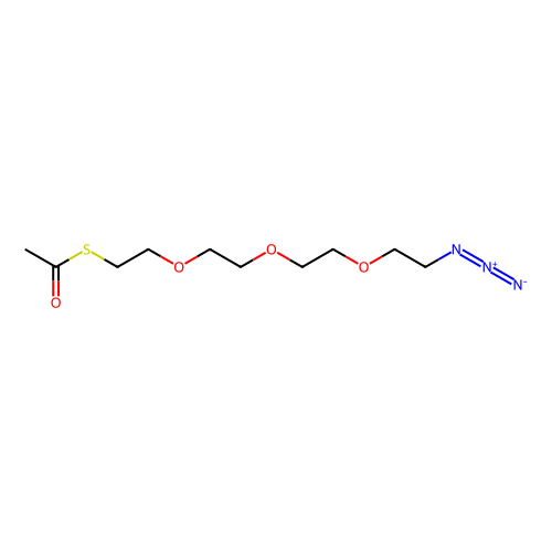 乙酰硫基-<em>PEG</em>3-C2-叠氮，1310827-26-9，95%