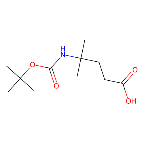 Boc-<em>4</em>-氨基-<em>4</em>-甲基戊酸，1249372-40-4，97%