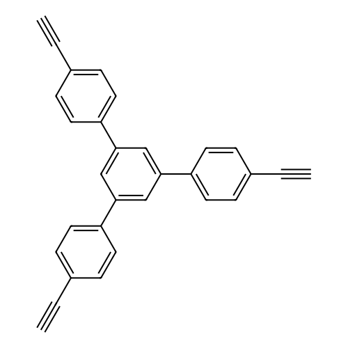 1,3,5-三（4-乙炔苯基）苯，71866-86-9，97