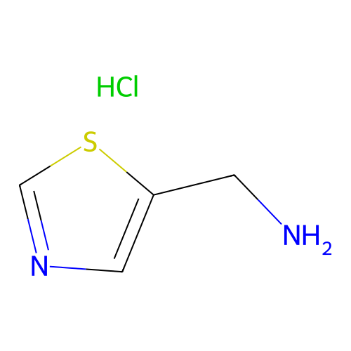 噻唑-<em>5</em>-<em>甲</em>胺盐酸盐，131052-<em>46-5</em>，≥95%
