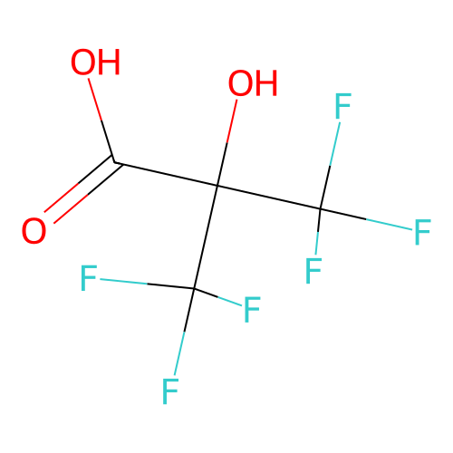<em>3,3</em>,3-三氟-2-<em>羟基</em>-2-(三氟<em>甲基</em>)丙酸，662-22-6，>98.0%(T)