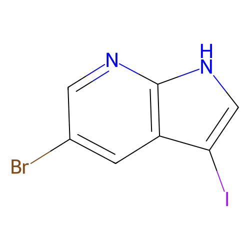 5-溴-3-碘-<em>7</em>-<em>氮</em><em>杂</em><em>吲哚</em>，757978-18-0，≥97%