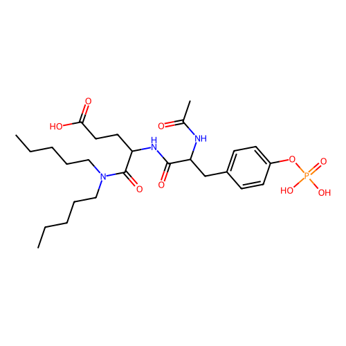 <em>N-Acetyl-O</em>-phosphono-Tyr-Glu Dipentylamide TFA，190078-50-3，98%