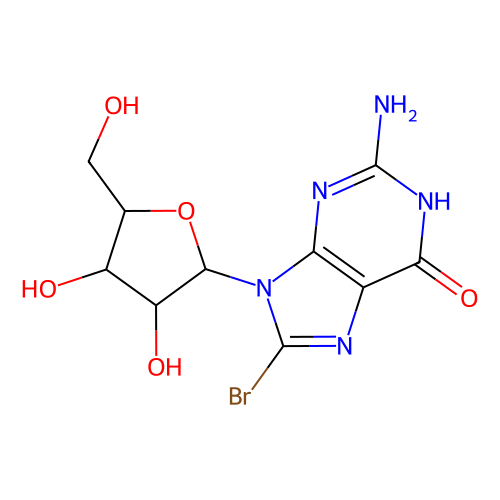 <em>8</em>-溴鸟苷水合物，4016-63-1，98%