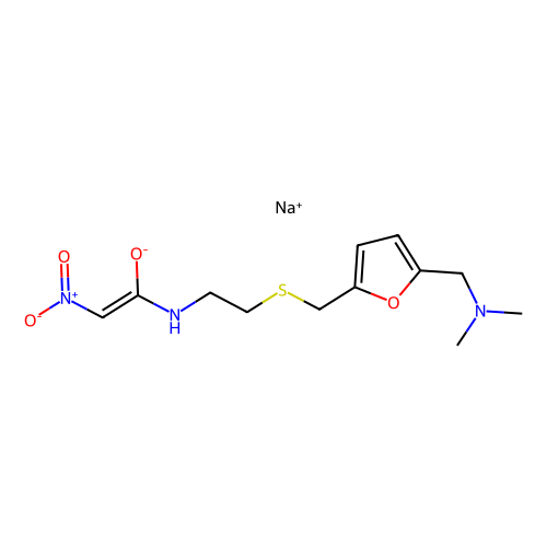 <em>脱</em>甲氨基雷尼替丁乙酰胺钠，112251-56-6，97%
