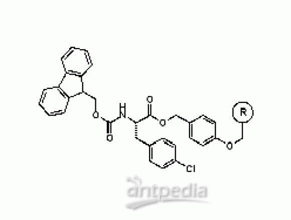 Fmoc-Phe(4-Cl)-Wang resin