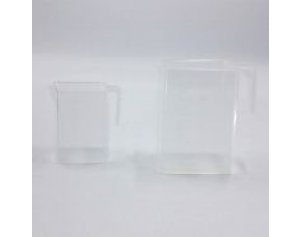 芯硅谷® P6954 聚丙烯方形量杯,带手柄和倾倒口,250ml、600ml