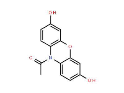 1-(3,7-Dihydroxy-10H-phenoxazin-10-yl)ethanone