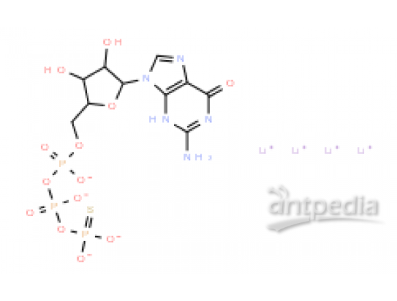 Guanosine 5?-O-(3-Thiotriphosphate), Tetralithium Salt