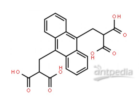 9,10-Anthracenedipropanoicacid, a10,a9-dicarboxy-