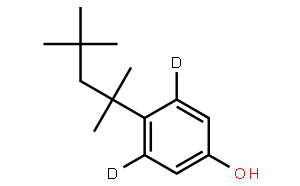 <em>4-tert-Octylphenol</em>-3,5-d2