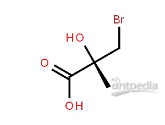 Propanoic acid,3-bromo-2-hydroxy-2-methyl-, (2S)-