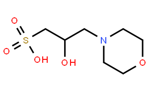 <em>3</em>-(<em>N</em>-<em>吗啡</em>啉)-<em>2</em>-<em>羟基</em><em>丙</em><em>磺酸</em>