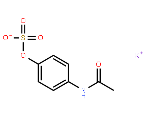 Acetamide,N-[4-(sulfooxy)phenyl]-, potassium salt (1:1)