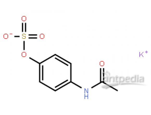 Acetamide,N-[4-(sulfooxy)phenyl]-, potassium salt (1:1)