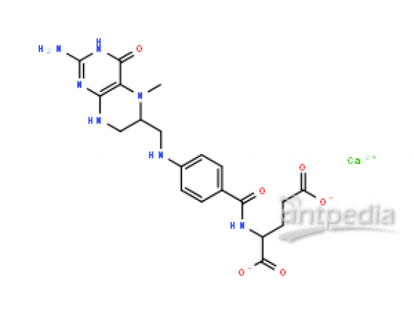 Calcium 2-(4-(((2-amino-5-methyl-4-oxo-3,4,5,6,7,8-hexahydropteridin-6-yl)methyl)amino)benzamido)pentanedioate