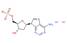 <em>2</em>′-<em>脱氧腺苷</em>-5′-单磷酸二钠