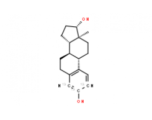 17β-雌二醇-2,3,4-13C3 溶液