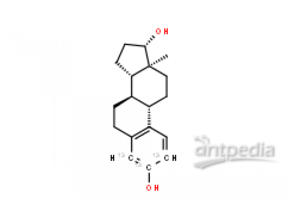 17β-雌二醇-2,3,4-13C3 溶液