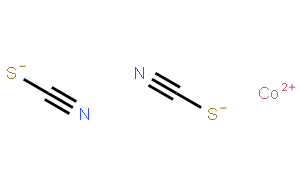 <em>Thiocyanic</em> <em>acid</em>,<em>cobalt</em>(<em>2</em>+) <em>salt</em> (<em>2</em>:<em>1</em>)