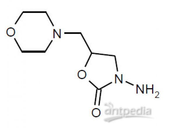 5-甲基吗啉-3-氨基-2-恶唑烷基酮；呋喃它酮代谢物；AMOZ