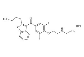 PUNYW18066366 Amiodarone EP Impurity B <em>HCl</em> (<em>N-Desethyl</em> Amiodarone <em>HCl</em>)
