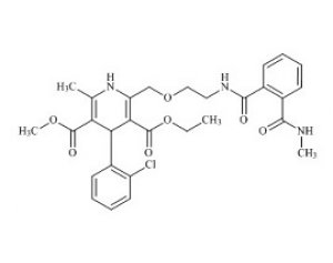 PUNYW6434447 Amlodipine EP Impurity B (Methylaminophthaloyl Amlodipine)