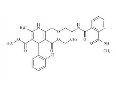 PUNYW6434447 Amlodipine EP Impurity B (Methylaminophthaloyl Amlodipine)